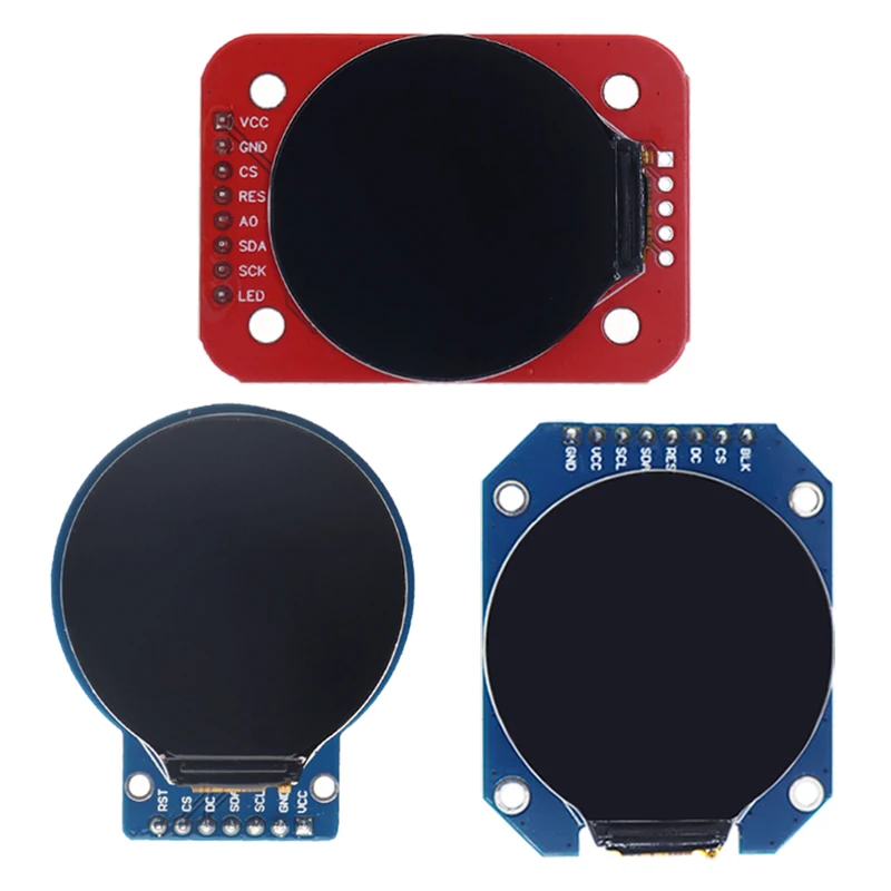 TFT-дисплей 1 28 дюйма TFT ЖК-дисплей круглый модуль RGB 240*240 GC9A01 драйвер 4 провода SPI