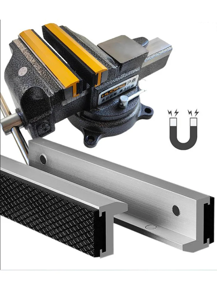 Magnetic Bench Vise Rubber Jaw Cover With Universal Soft Vice Jaws Pads Covers Multi-Purpose For Any Metal Vice
Magnetic Bench Vise Rubber Jaw Cover With Universal Soft Vice Jaws Pads Covers Multi-Purpose For Any Metal Vice