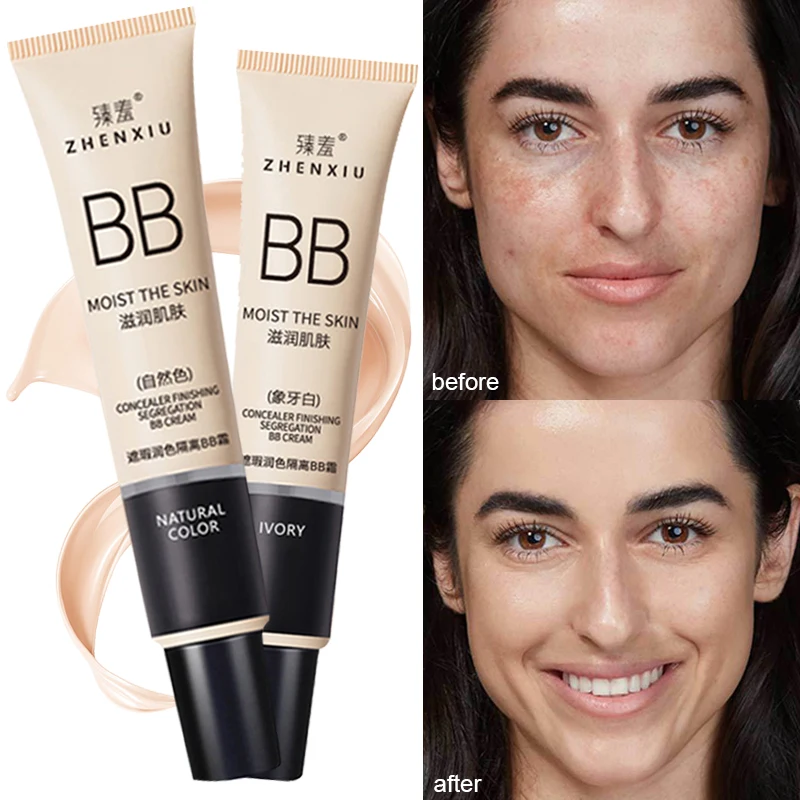 BB Cream Full Skin Concealer Liquid Foundation Cream Skin-Nourishing Face Long-lasting Oil Control Base Face Make-up Cosmetics
BB Cream Full Skin Concealer Liquid Foundation Cream Skin-Nourishing Face Long-lasting Oil Control Base Face Make-up Cosmetics