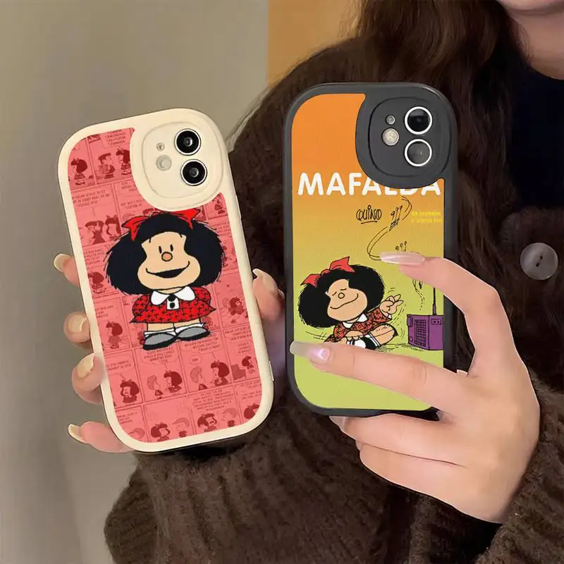 Hot Mafalda Phone Case Hard Leather Phone Case for iPhone 13 12 Mini 11 14 Pro Max Xs X Xr 7 8 Plus 6 6s Se 2022 silicone Cover
Hot Mafalda Phone Case Hard Leather Phone Case for iPhone 13 12 Mini 11 14 Pro Max Xs X Xr 7 8 Plus 6 6s Se 2022 silicone Cover