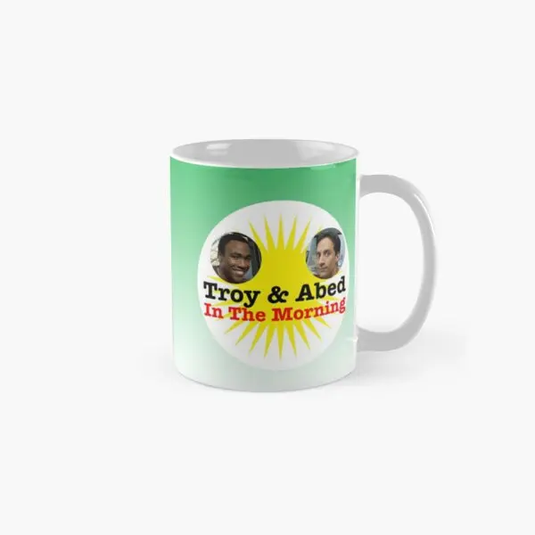 Troy And Abed In The Morning Classic Mug Printed Coffee Design Handle Round Gifts Photo Tea Image Drinkware Picture Simple Cup
Troy And Abed In The Morning Classic Mug Printed Coffee Design Handle Round Gifts Photo Tea Image Drinkware Picture Simple Cup