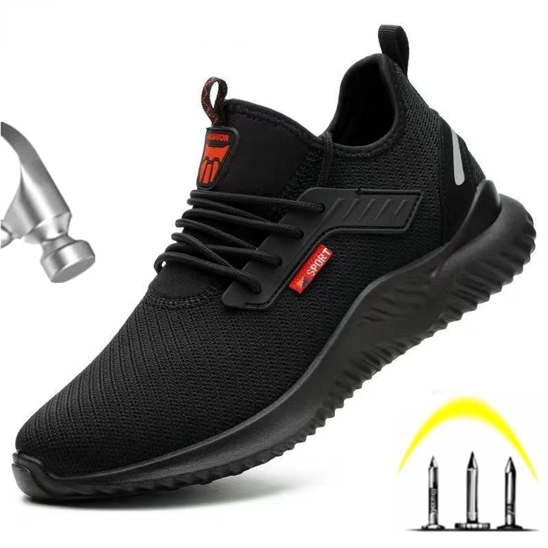 New Men's Safety Boots Outdoor Breathable Mans Footwear Non-slip Puncture-Proof Men Work Winter Sneakers Botas Safety Shoes
New Men's Safety Boots Outdoor Breathable Mans Footwear Non-slip Puncture-Proof Men Work Winter Sneakers Botas Safety Shoes