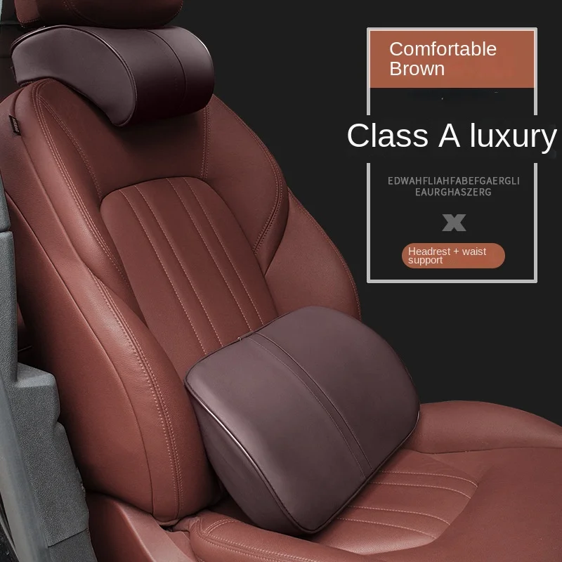 Car Cushion Headrest Car Neck Pillow Chair Back Leather Automotive Waist Cushion Memory Foam
Car Cushion Headrest Car Neck Pillow Chair Back Leather Automotive Waist Cushion Memory Foam
