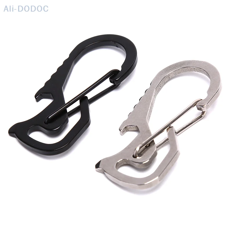 1pc Outdoor Useful Stainless Steel Buckle Carabiner Keychain Key Ring Clip Hook
1pc Outdoor Useful Stainless Steel Buckle Carabiner Keychain Key Ring Clip Hook