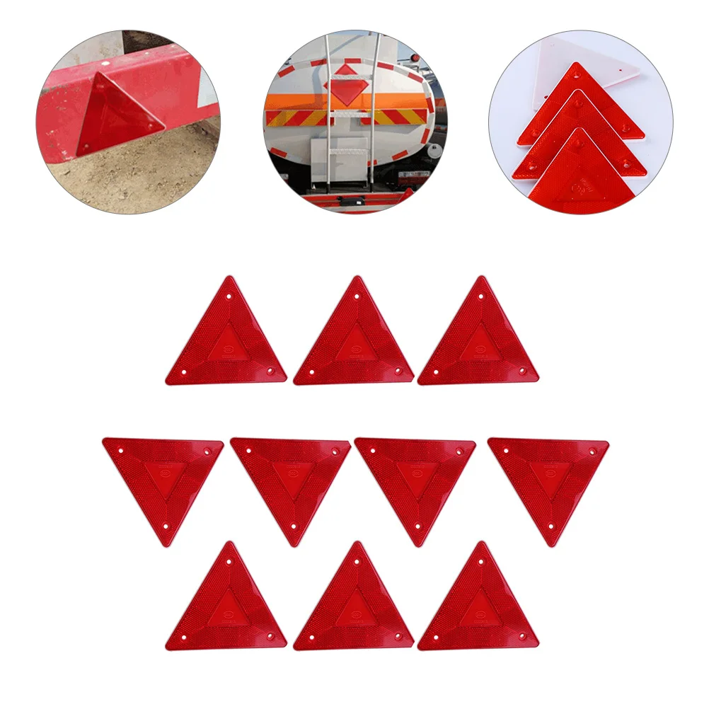 Triangle Warning Sign Reflective Strip Car Truck Reflector Plastic Auto Reflectors Vehicle Rear
Triangle Warning Sign Reflective Strip Car Truck Reflector Plastic Auto Reflectors Vehicle Rear