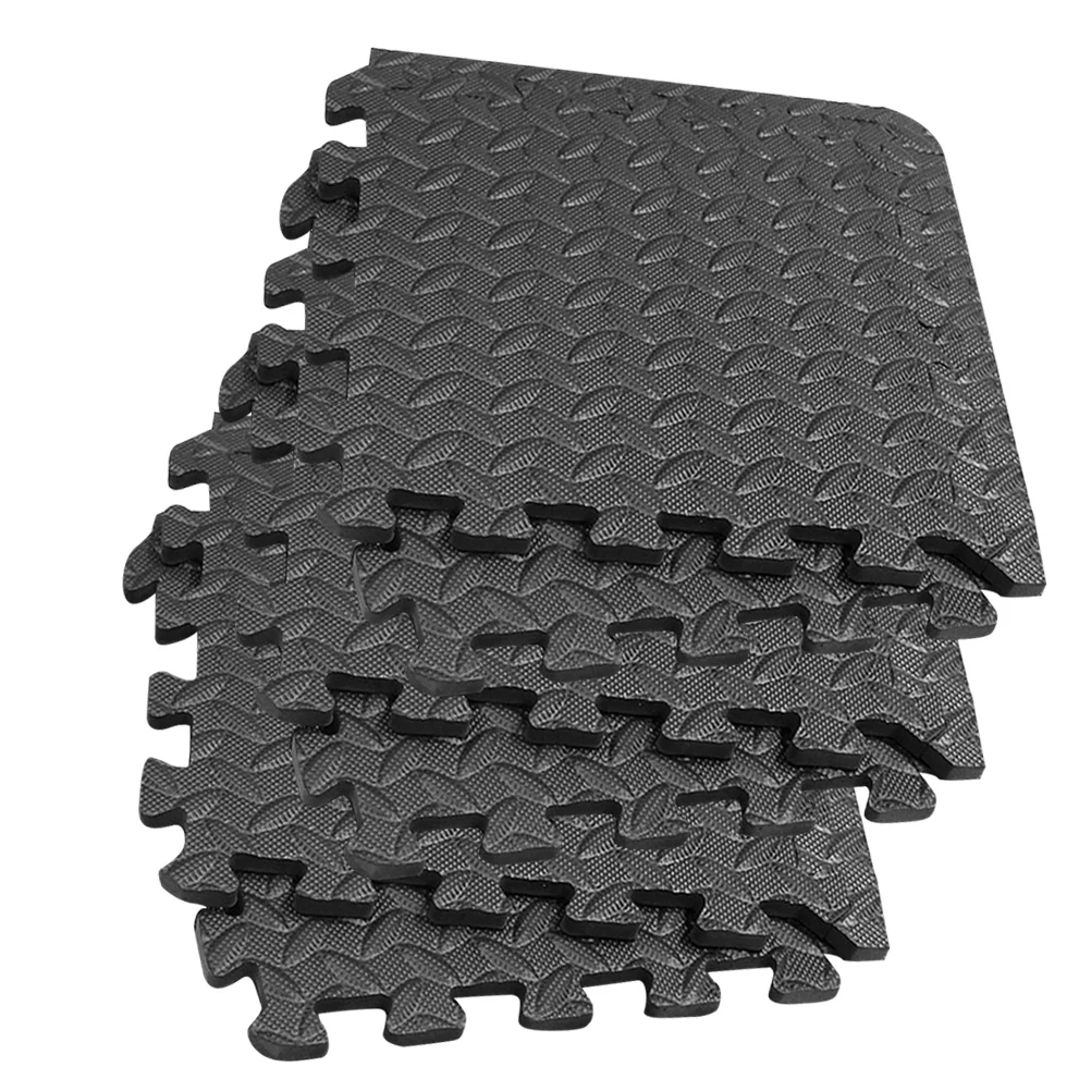 

Leaf Grain Play Mat Floor Patchwork Rug Pads Gym Splicing Absorption Foam Tiles