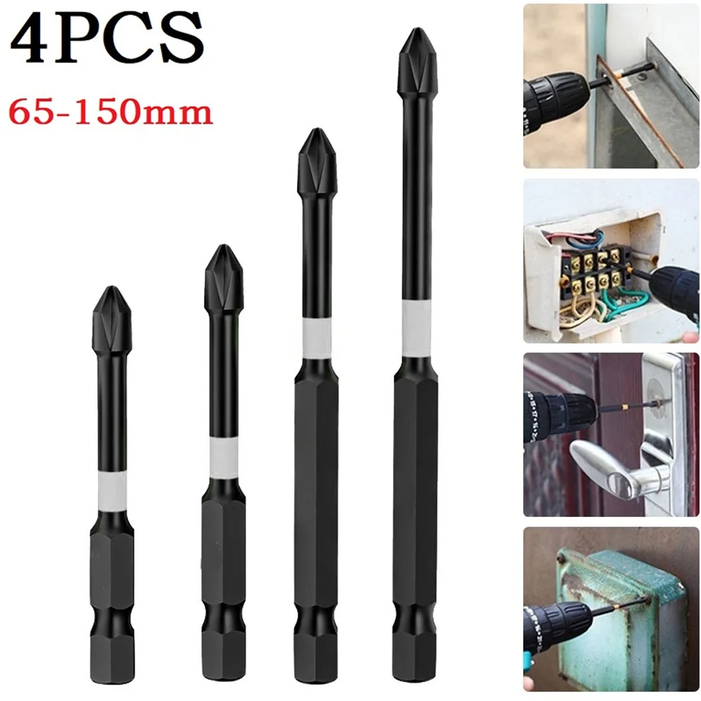 4PCS 65/70/90/150mm PH2 Cross Bit Drill Bit PH2 Screwdriver Set Batch Head Impact Impact Screw Magnetic Batch Head
4PCS 65/70/90/150mm PH2 Cross Bit Drill Bit PH2 Screwdriver Set Batch Head Impact Impact Screw Magnetic Batch Head