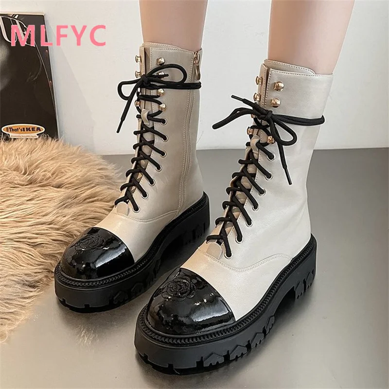 Boots Women's Vintage Short Boots Winter Single Boots Thick Sole Lace up Boots ladies Round Head Casual Boots
Boots Women's Vintage Short Boots Winter Single Boots Thick Sole Lace up Boots ladies Round Head Casual Boots