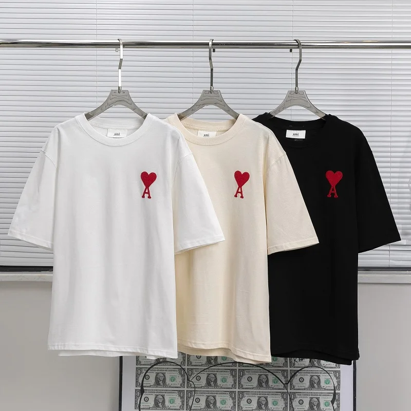 Summer Korean Fashion Men's T-shirt Casual Cotton T-shirt Round Collar Short Sleeves Fashionable Men's And Women's Short Sleeves
Summer Korean Fashion Men's T-shirt Casual Cotton T-shirt Round Collar Short Sleeves Fashionable Men's And Women's Short Sleeves