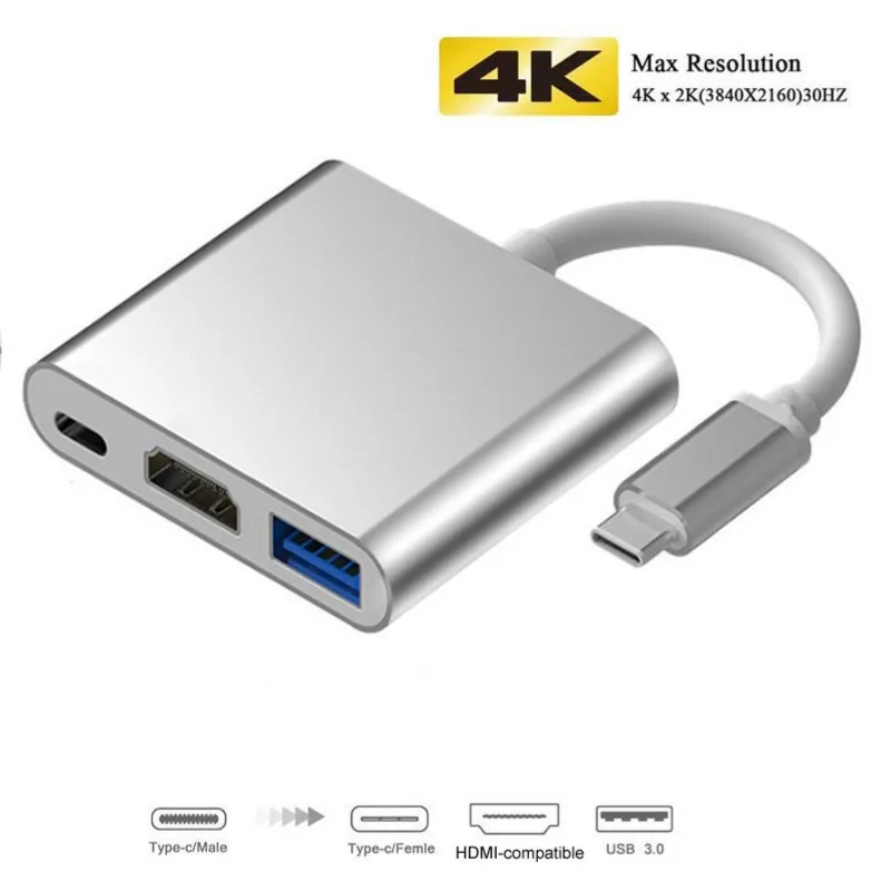 Thunderbolt 3 Adapter USB Type C Hub HDMI-compatible 4K support HDMI USB 3 Dex mode USB-C Dock with PD for MacBook Pro/Air 2022
Thunderbolt 3 Adapter USB Type C Hub HDMI-compatible 4K support HDMI USB 3 Dex mode USB-C Dock with PD for MacBook Pro/Air 2022