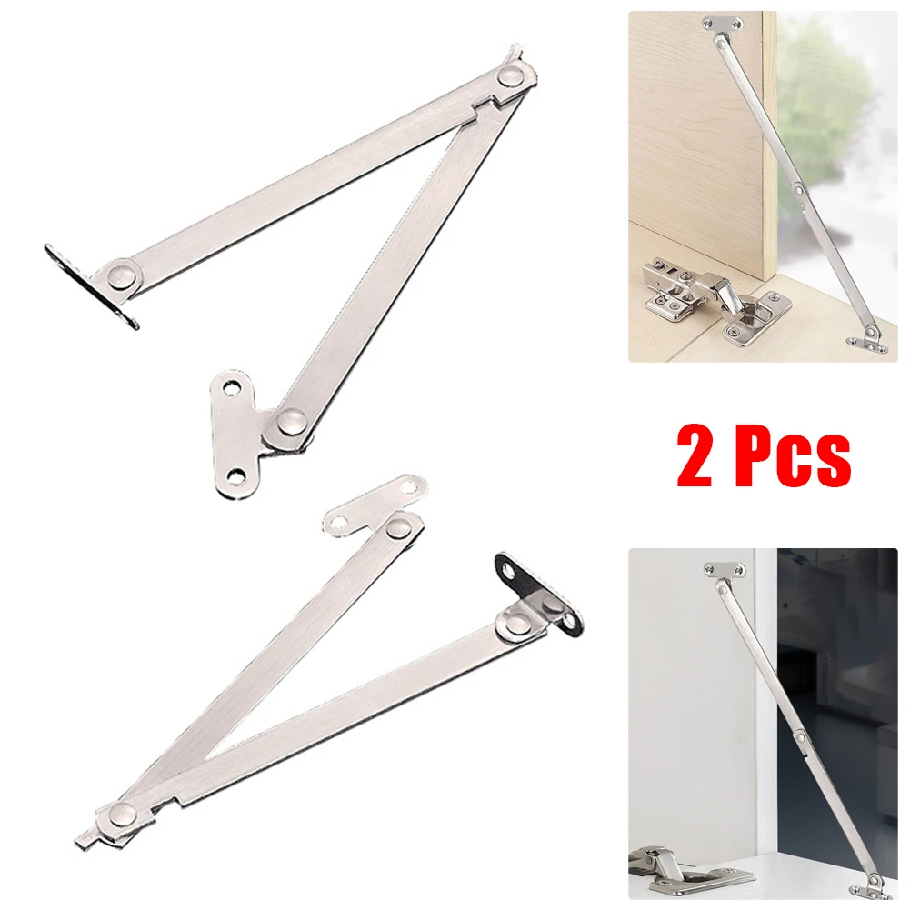 2PCS Door Stay Stainless Steel Cabinet Folding Pull Rod Cabinet Door Movable Lift Up Support For Door/Cabinet/Tatami Support
2PCS Door Stay Stainless Steel Cabinet Folding Pull Rod Cabinet Door Movable Lift Up Support For Door/Cabinet/Tatami Support
