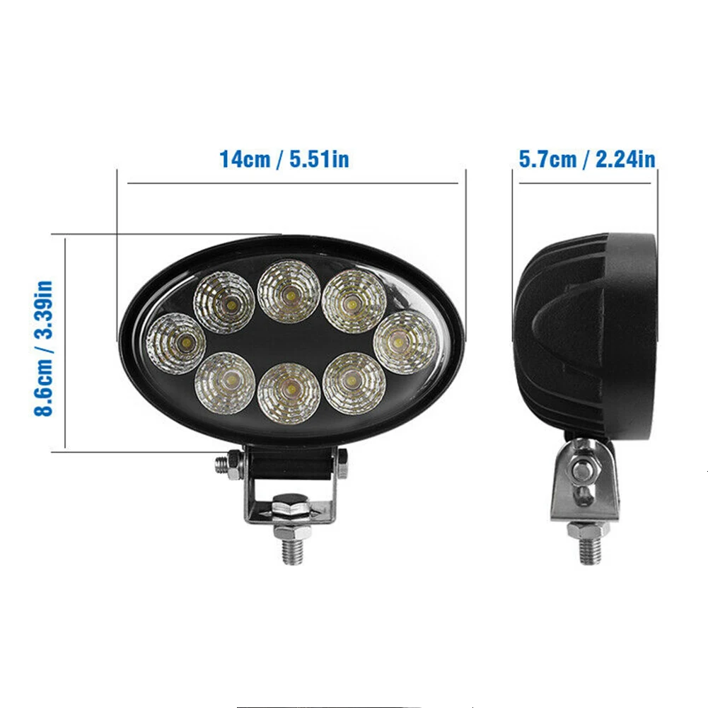 1X LED 5inch 24W Oval LED Work Lamp Fog Light Off Road Tractor Flood Beam 12V Super Bright Car Truck Lighting Accessories
1X LED 5inch 24W Oval LED Work Lamp Fog Light Off Road Tractor Flood Beam 12V Super Bright Car Truck Lighting Accessories