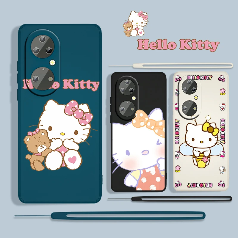 Anime HelloKitty Cute For Huawei P50 P40 P30 P20 P Smart Z Pro Plus 2019 2021 5G TPU Liquid Rope Phone Case Fundas Coque Cover
Anime HelloKitty Cute For Huawei P50 P40 P30 P20 P Smart Z Pro Plus 2019 2021 5G TPU Liquid Rope Phone Case Fundas Coque Cover