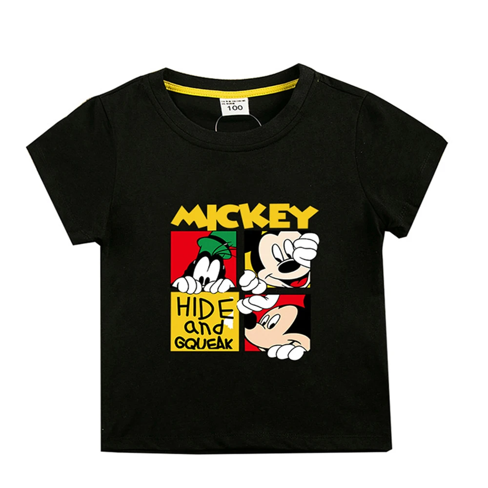 Minnie Mickey Girls Short-Sleeved t-Shirt 2022 New Summer Foreign Style Children'sTop Half-Sleeve Bottoming Shirt
Minnie Mickey Girls Short-Sleeved t-Shirt 2022 New Summer Foreign Style Children'sTop Half-Sleeve Bottoming Shirt