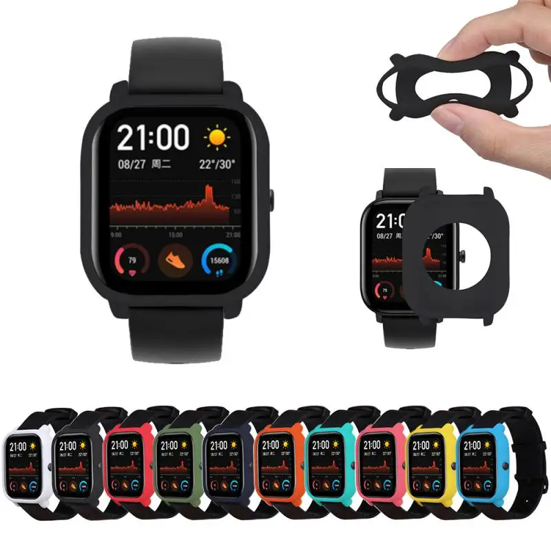 Защитный чехол для часов Amazfit GTS, мягкий силиконовый чехол, защитный бампер для Huami Amazfit GTS, аксессуары для крышки 
Защитный чехол для часов Amazfit GTS, мягкий силиконовый чехол, защитный бампер для Huami Amazfit GTS, аксессуары для крышки