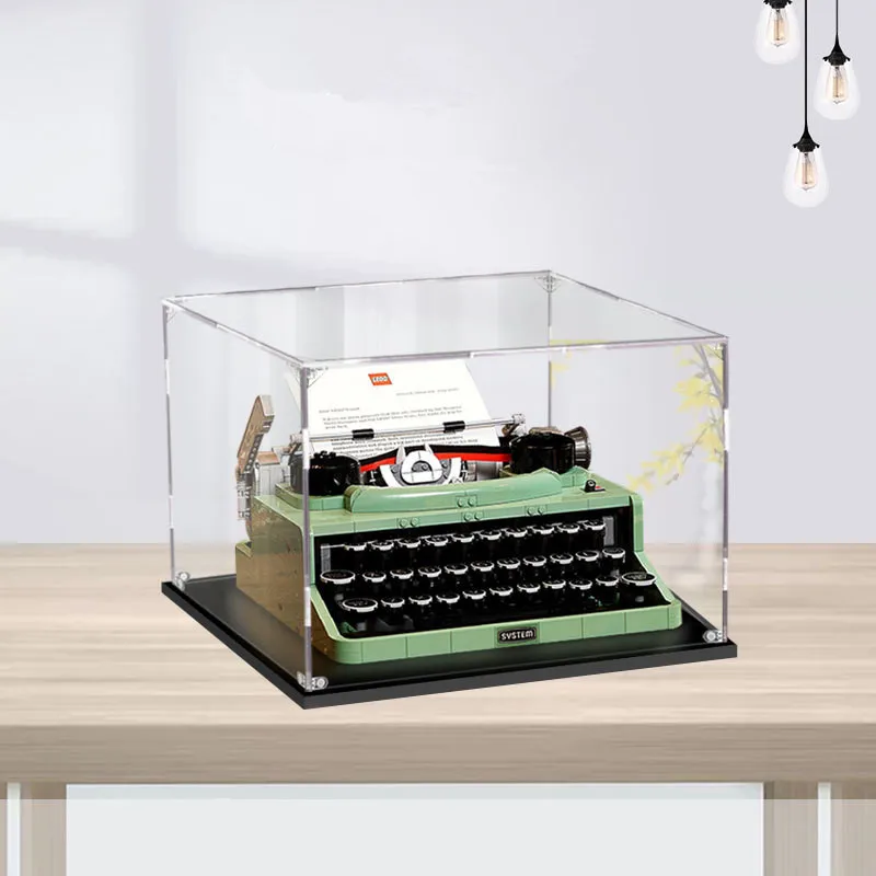 Acrylic Display Box Suitable For Building Blocks 21327 Retro Typewriter Dust Cover Storage Box Decoration(ONLY THE BOX)
Acrylic Display Box Suitable For Building Blocks 21327 Retro Typewriter Dust Cover Storage Box Decoration(ONLY THE BOX)