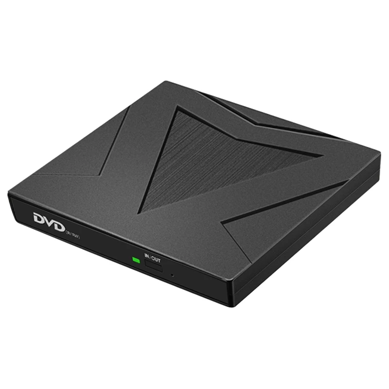 External CD Drive Slim Optical Drive Burner Reader Player Tray Type Portable For PC Laptop
External CD Drive Slim Optical Drive Burner Reader Player Tray Type Portable For PC Laptop