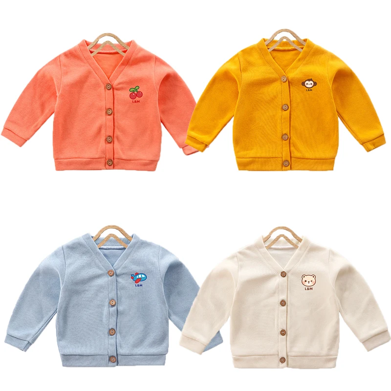 Girls Jackets Spring Autumn New Baby Sweater Children's Baby Knit Sweater Cardigan Boy Girl Treasure Coat Long-sleeved Sweater 
Girls Jackets Spring Autumn New Baby Sweater Children's Baby Knit Sweater Cardigan Boy Girl Treasure Coat Long-sleeved Sweater