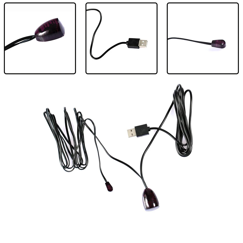 IR Infrared Remote Control Receiver Extender Repeater Emitter USB Adapter For Cable Box/Stereo Receiver/Satellite TV Receiver
IR Infrared Remote Control Receiver Extender Repeater Emitter USB Adapter For Cable Box/Stereo Receiver/Satellite TV Receiver