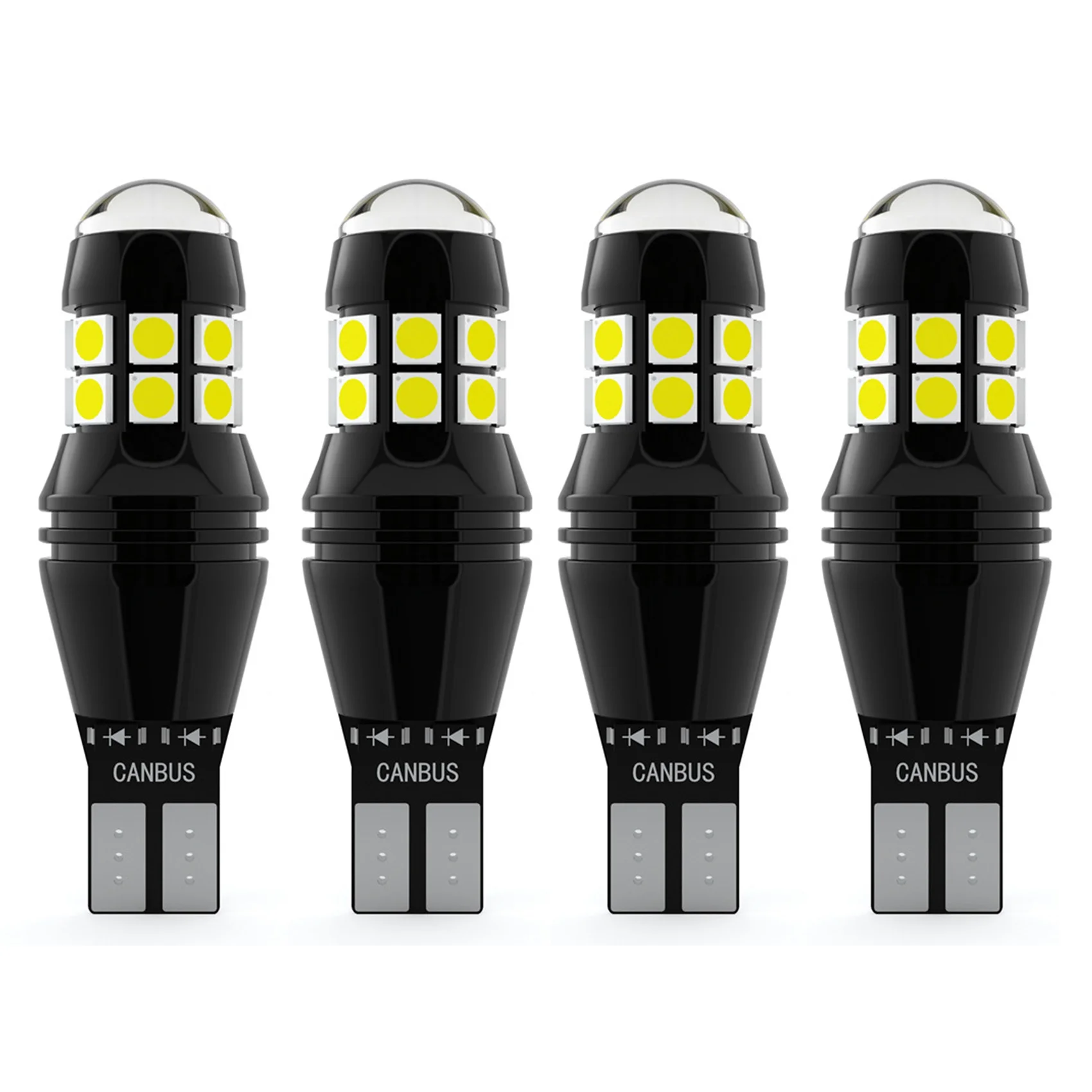 

4Pcs T15 3030 Bulb Canbus Error Free 921 W16W 20-SMD LED Backup Light Car Reverse Parking Lamp 6500K Super Bright