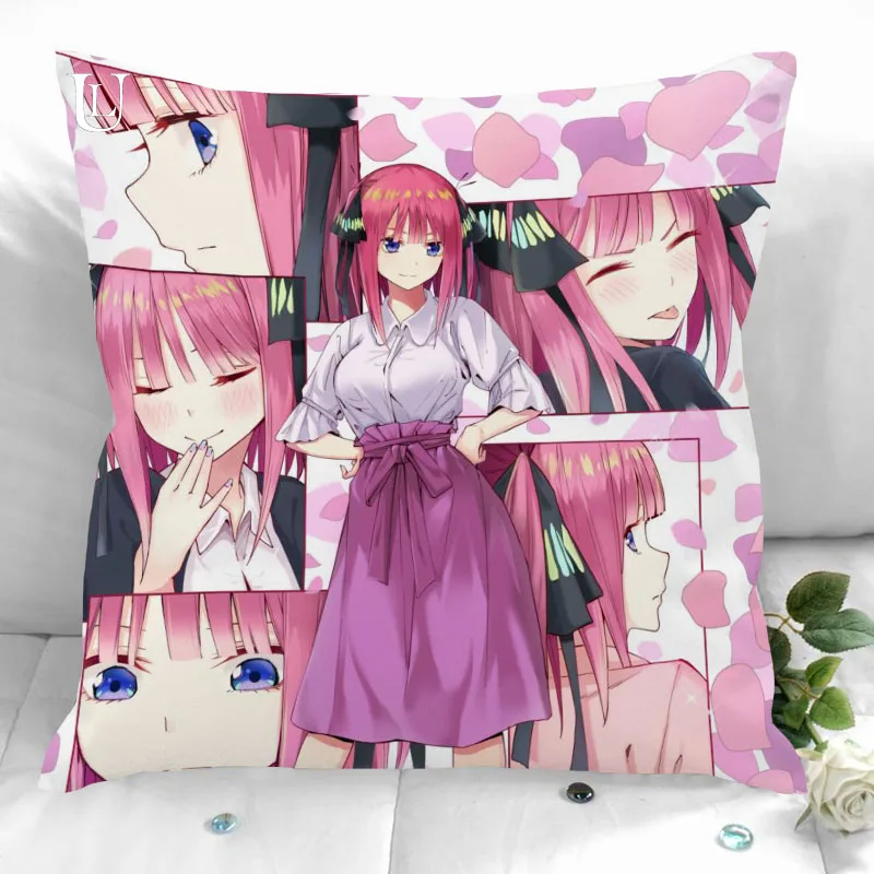 New Custom Nakano Nino Pillowcases Printed Square Pillowcase Home Decorative Zipper Pillow Cover 35X35cm40X40cm(One Side)
New Custom Nakano Nino Pillowcases Printed Square Pillowcase Home Decorative Zipper Pillow Cover 35X35cm40X40cm(One Side)