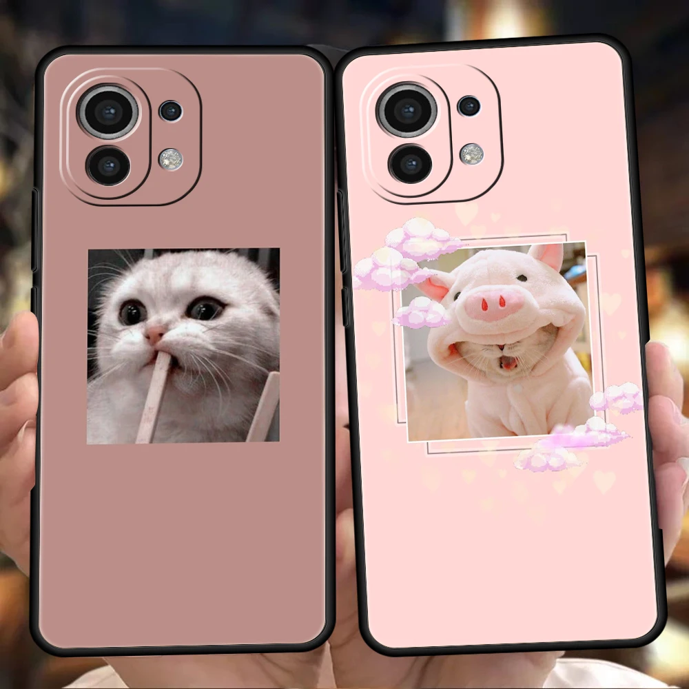 Cute Cat Phone Case for Xiaomi Poco F3 X3 X4 GT NFC M3 M4 Mi 12 9T 11 Ultra 11X 11i Note 10T Pro Lite 5G Silicone Cover Fundas
Cute Cat Phone Case for Xiaomi Poco F3 X3 X4 GT NFC M3 M4 Mi 12 9T 11 Ultra 11X 11i Note 10T Pro Lite 5G Silicone Cover Fundas