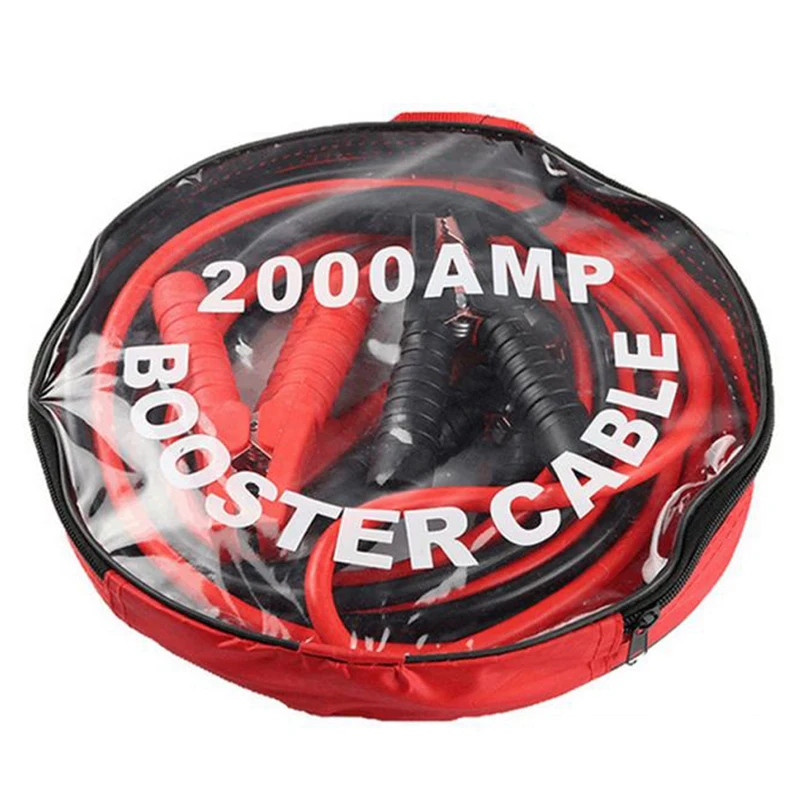 2PCS 3 Meters 2000AMP Car Emergency Power Start Cable Whit Current Protector Car Battery Jumper Booster Line Copper Wire Clamps
2PCS 3 Meters 2000AMP Car Emergency Power Start Cable Whit Current Protector Car Battery Jumper Booster Line Copper Wire Clamps