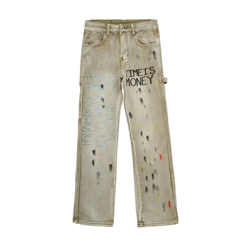 Y2k Graffiti Jeans Mens Fashion Retro Khaki Casual Long Pants Streetwear Loose Hip-hop Straight Denim Trousers Pantalones
Y2k Graffiti Jeans Mens Fashion Retro Khaki Casual Long Pants Streetwear Loose Hip-hop Straight Denim Trousers Pantalones