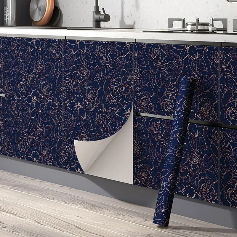 PVC 3m Thickened Kitchen Wallpaper Waterproof Oil Proof Self-adhesive Cabinet Desktop Furniture Renovation Color Cabinet Sticker
PVC 3m Thickened Kitchen Wallpaper Waterproof Oil Proof Self-adhesive Cabinet Desktop Furniture Renovation Color Cabinet Sticker