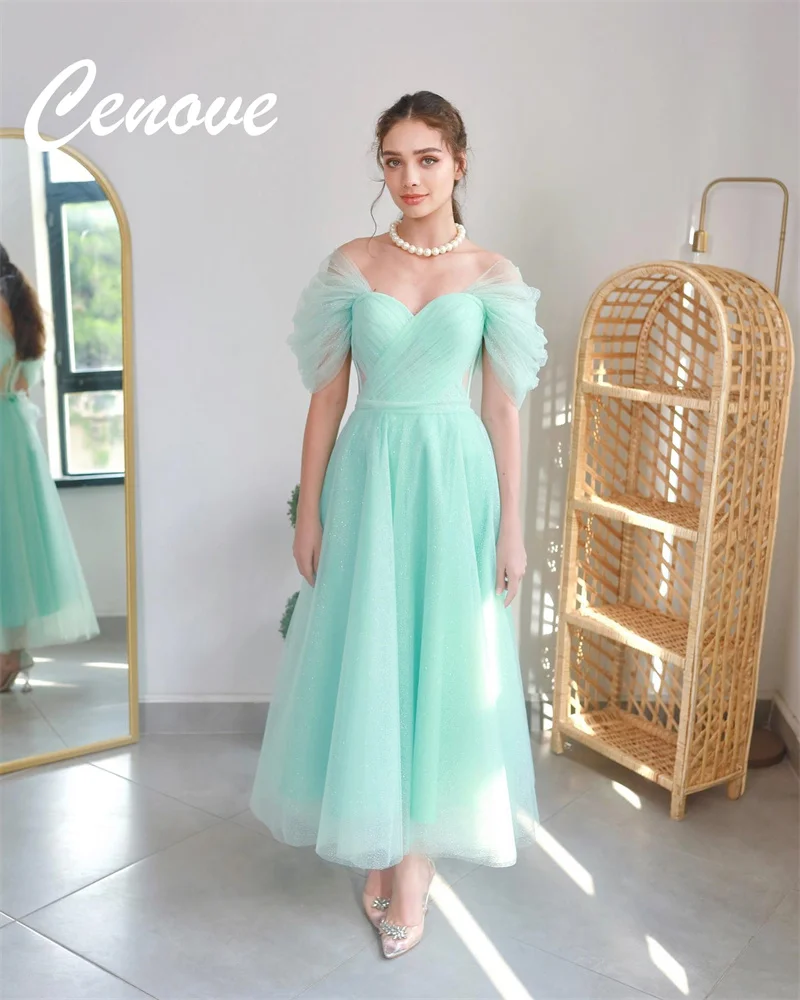 Cenove Off The Shoulder Neckline Prom Dress Short Sleeves With Ankle Length Evening Elegant Summer Party Dress For Women2023
Cenove Off The Shoulder Neckline Prom Dress Short Sleeves With Ankle Length Evening Elegant Summer Party Dress For Women2023