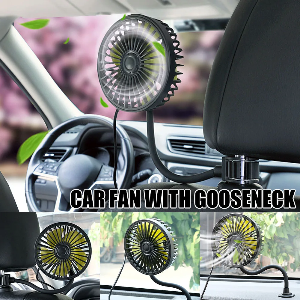 1PC Portable 3 Speed Adjustable USB Car Fan Flexible Gooseneck Dashboard Back Seat Cooling Fan Man Fan For Car Truck Van SUV
1PC Portable 3 Speed Adjustable USB Car Fan Flexible Gooseneck Dashboard Back Seat Cooling Fan Man Fan For Car Truck Van SUV