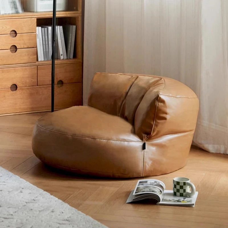 

Минималистичные ленивые диваны для гостиной, современные скандинавские Роскошные угловые диваны для отдыха, одинарный дизайнерский расслабляющий спонсорный орнамент