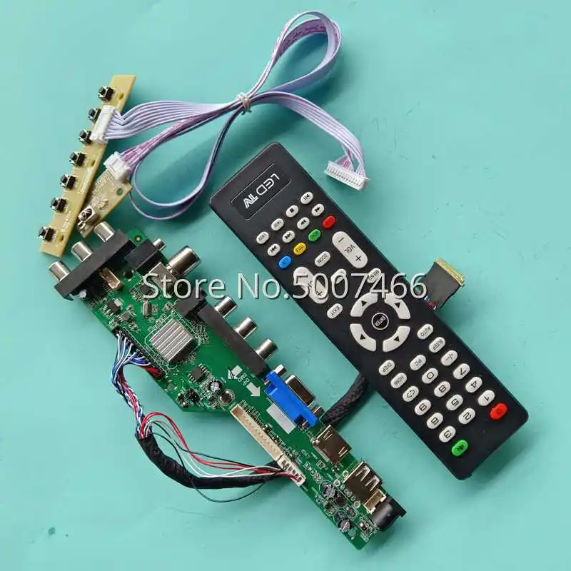 Плата контроллера ЖК-драйвера Fit HSD101PFW4-A00, плата, совместимая с HDMI, VGA, AV, USB 1024, 600, 10,1 дюймов, матрица LVDS, 40-контактный цифровой 3663 DVB
Плата контроллера ЖК-драйвера Fit HSD101PFW4-A00, плата, совместимая с HDMI, VGA, AV, USB 1024, 600, 10,1 дюймов, матрица LVDS, 40-контактный цифровой 3663 DVB