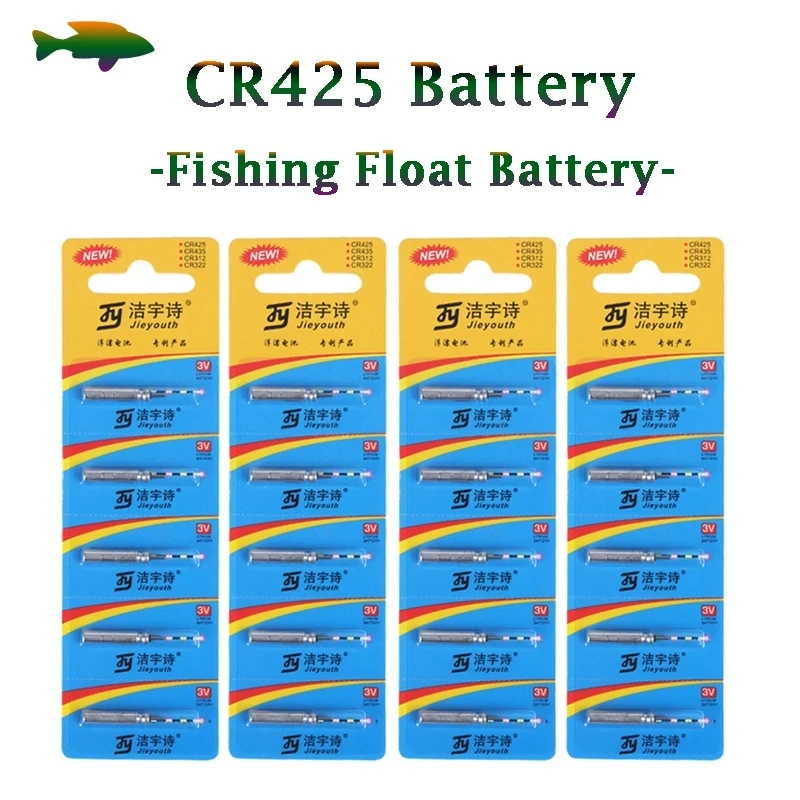 20pcs/Lot CR425 Batteries Fishing Float Electric Floats 3V Night Light Lithium Pin Cells Disposable Battery
20pcs/Lot CR425 Batteries Fishing Float Electric Floats 3V Night Light Lithium Pin Cells Disposable Battery