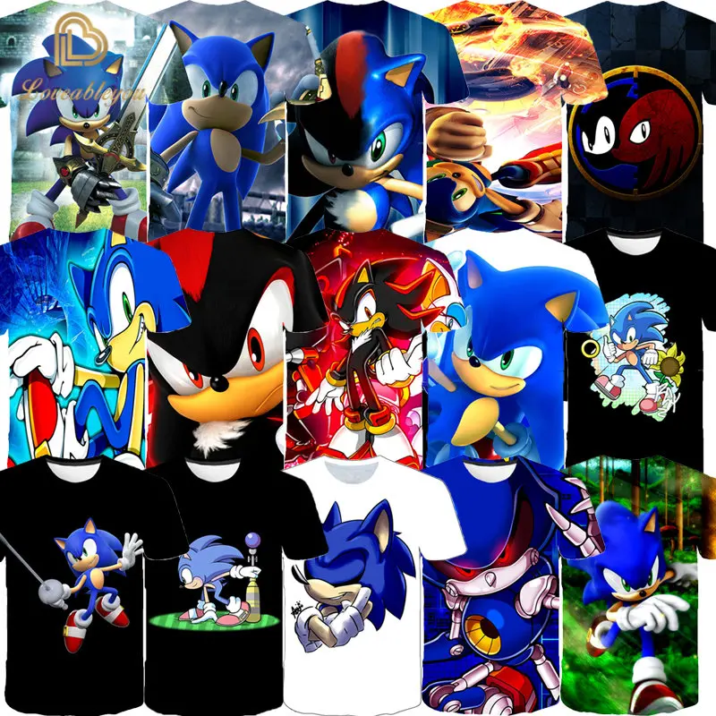2023 Summer Short Sleeve T-Shirts Cute Sonic 3D Print T Shirt Famale Top O-Neck Harajuku Kawaii Tee Casual Oversized T-Shirt
2023 Summer Short Sleeve T-Shirts Cute Sonic 3D Print T Shirt Famale Top O-Neck Harajuku Kawaii Tee Casual Oversized T-Shirt
