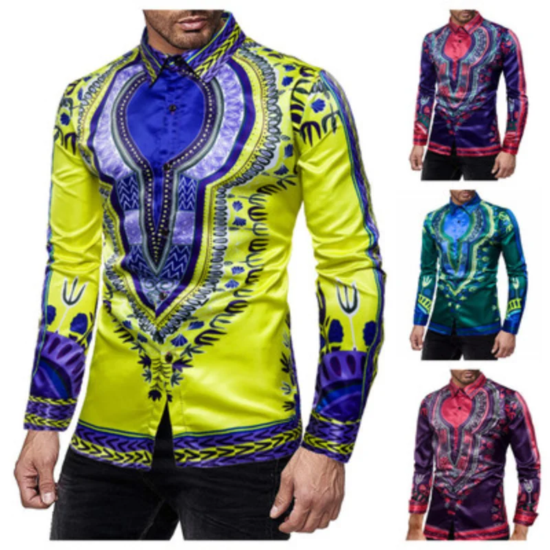 2022 New Ethnic Style Enlarged Loose Version Men's Printed Shirt Comfortable All-match Long-sleeved Shirt
2022 New Ethnic Style Enlarged Loose Version Men's Printed Shirt Comfortable All-match Long-sleeved Shirt