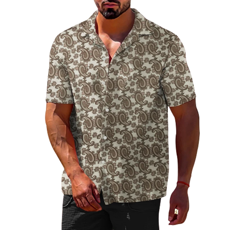 2023 New Fashion Brand 's Casual Men's Digital 3D Printing Loose Polo Collar Summer Short Sleeve Casual Shirt
2023 New Fashion Brand 's Casual Men's Digital 3D Printing Loose Polo Collar Summer Short Sleeve Casual Shirt