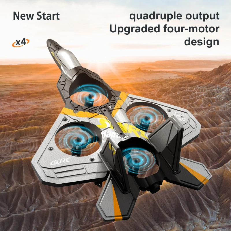 Kids Gift Drone V17 Glider Model 2.4G Fighter EPP Foam Hand Throwing Plane Electric Outdoor Aircraft Remote Control Airplane
Kids Gift Drone V17 Glider Model 2.4G Fighter EPP Foam Hand Throwing Plane Electric Outdoor Aircraft Remote Control Airplane