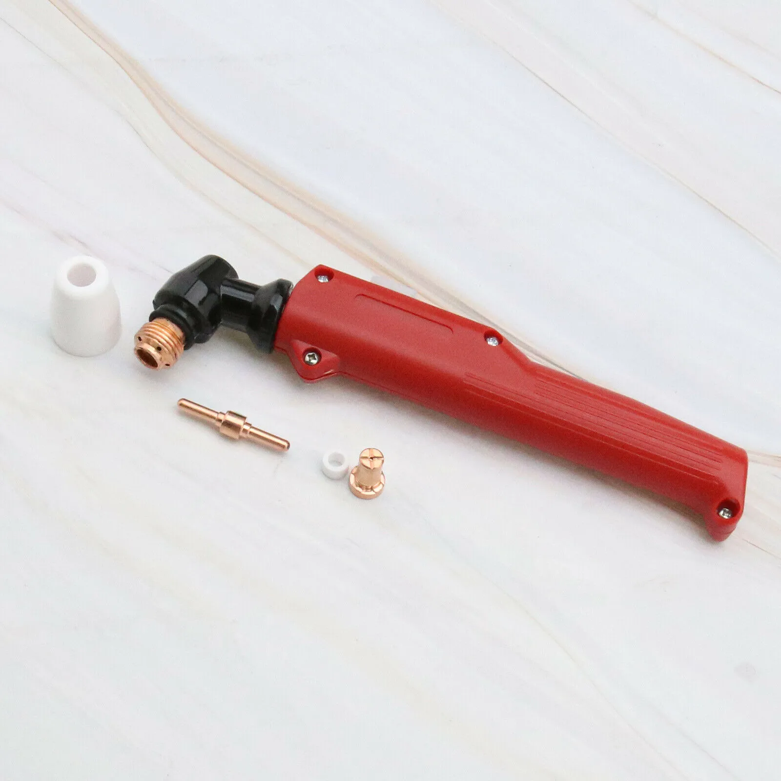 41Pcs PT31 Plasma Cutter Torch Head Body LG40 Electrode Tip Nozzle Cutting Consumables Fit For Plasma Cutting Machine
41Pcs PT31 Plasma Cutter Torch Head Body LG40 Electrode Tip Nozzle Cutting Consumables Fit For Plasma Cutting Machine