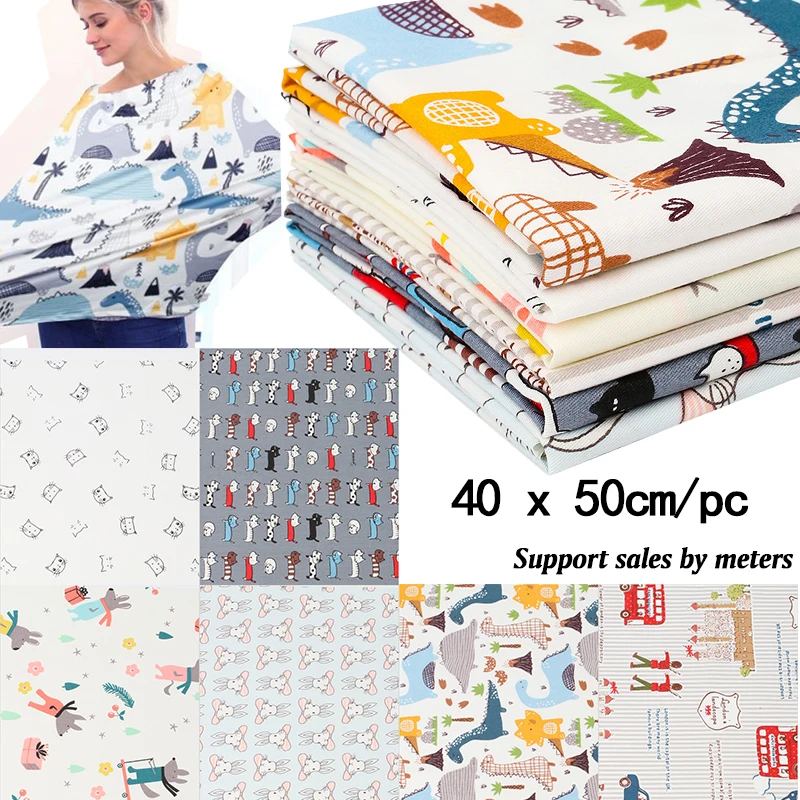 100% Cotton Fabric Sheets Cartoon Dinosaurs Printed Cloth Fabrics By The Yard Home Texitle Sewing Dress DIY Craft Making 40*50cm
100% Cotton Fabric Sheets Cartoon Dinosaurs Printed Cloth Fabrics By The Yard Home Texitle Sewing Dress DIY Craft Making 40*50cm