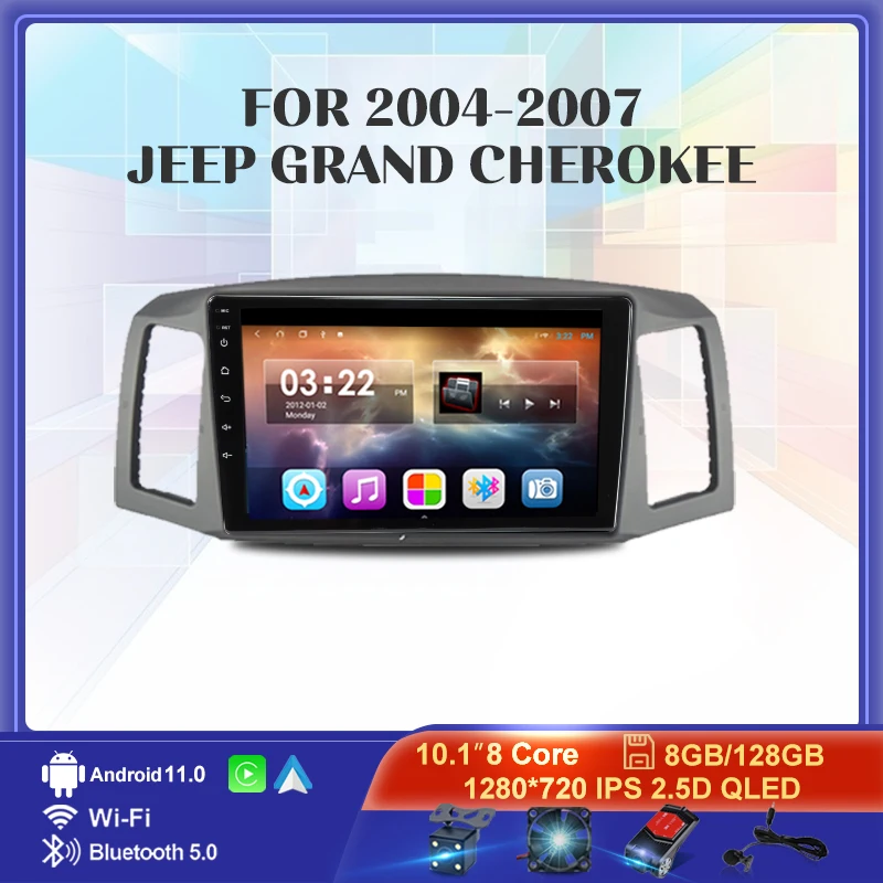 Автомагнитола 2 Din, Android 11, мультимедийный видеоплеер для Jeep Grand Cherokee 2004-2007, стерео-навигация, GPS, 4G, Авторадио Carplay
Автомагнитола 2 Din, Android 11, мультимедийный видеоплеер для Jeep Grand Cherokee 2004-2007, стерео-навигация, GPS, 4G, Авторадио Carplay
