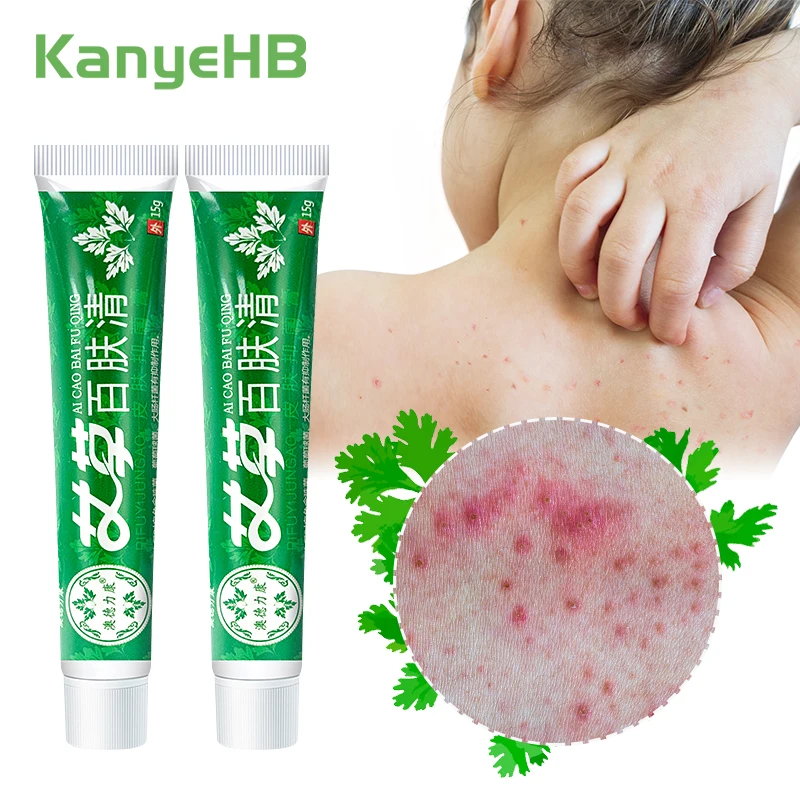 2pcs Wormwood Psoriasis Cream Dermatitis Eczematoid Eczema Ointment Antibacterial Anti-Itch Skin Care Medical Herbal Cream A1173
2pcs Wormwood Psoriasis Cream Dermatitis Eczematoid Eczema Ointment Antibacterial Anti-Itch Skin Care Medical Herbal Cream A1173