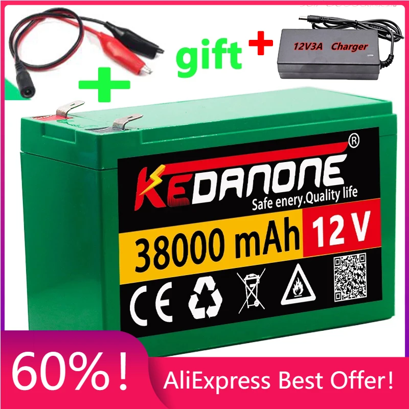 12V38Ah 18650 lithium battery pack 3S7P built-in high current 20A BMS for sprayers, carts, children's electric vehicle batterie
12V38Ah 18650 lithium battery pack 3S7P built-in high current 20A BMS for sprayers, carts, children's electric vehicle batterie