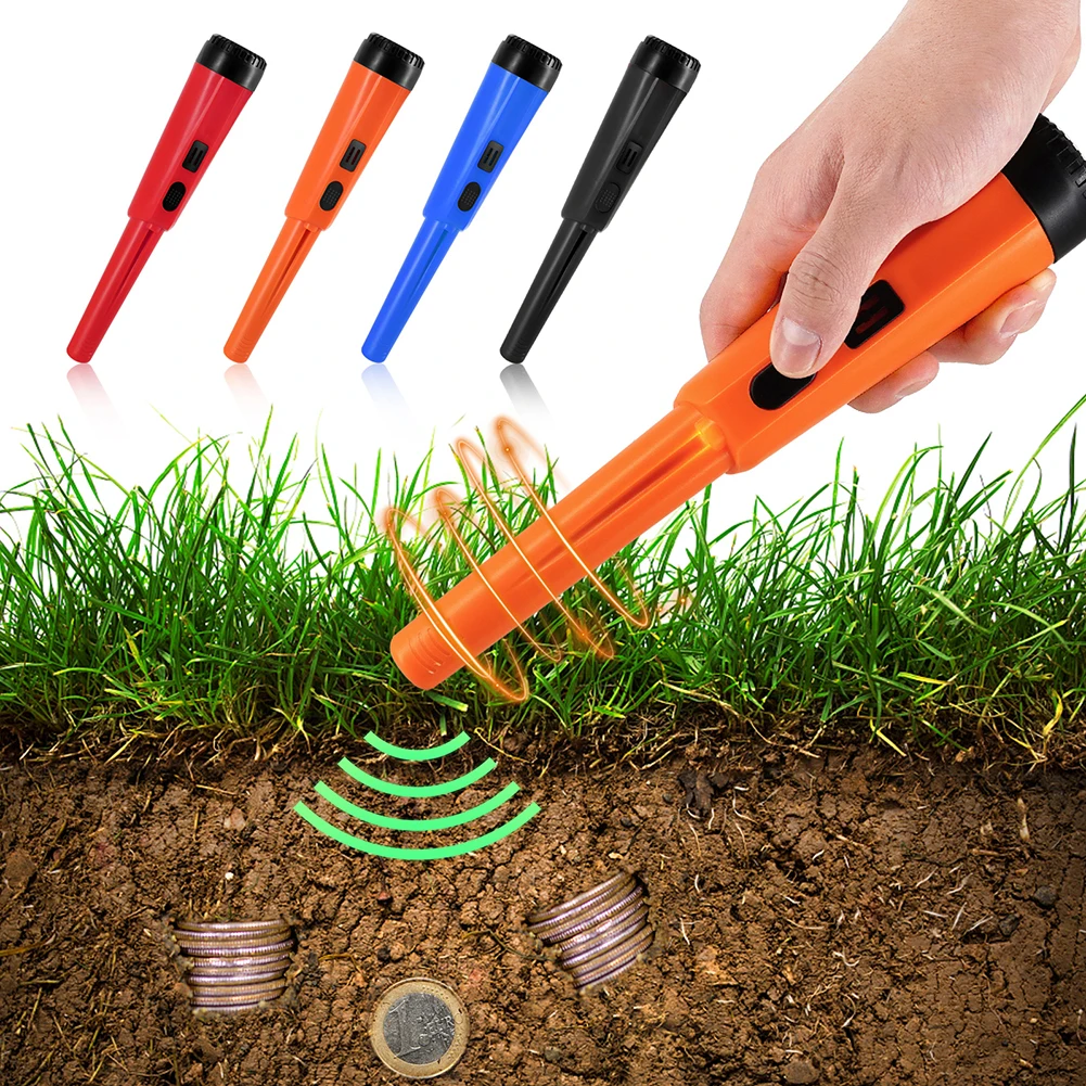 Metal Detector Pin Pointer Handheld Metal Detector with LED Flashlignt and Scraping Blade Waterproof High Accuracy Gold Finder
Metal Detector Pin Pointer Handheld Metal Detector with LED Flashlignt and Scraping Blade Waterproof High Accuracy Gold Finder