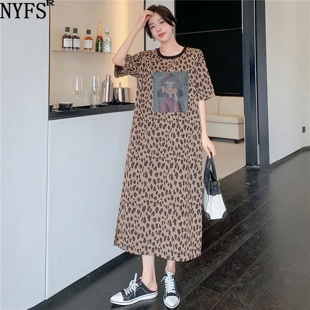 Женское платье с карманами NYFS, свободное Хлопковое платье в Корейском стиле с леопардовым принтом и разрезом, лето 2022
Женское платье с карманами NYFS, свободное Хлопковое платье в Корейском стиле с леопардовым принтом и разрезом, лето 2022