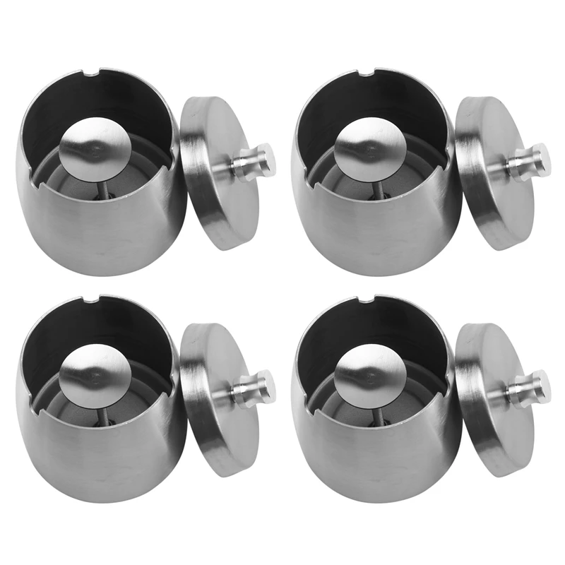 4-кратная яркость с крышкой для сигарет, ветрозащитная, непромокаемая пепельница из нержавеющей стали для наружного дома, стола, бара, KTV
4-кратная яркость с крышкой для сигарет, ветрозащитная, непромокаемая пепельница из нержавеющей стали для наружного дома, стола, бара, KTV