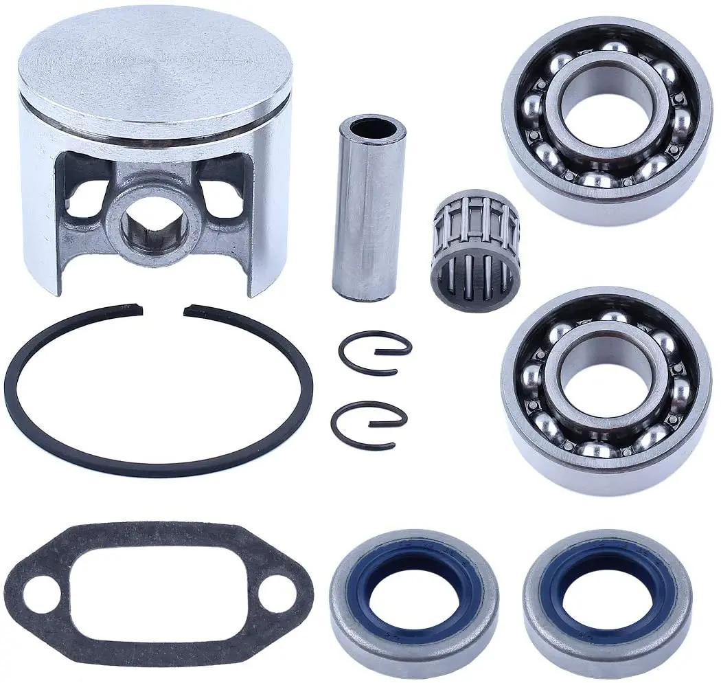 50MM Piston Crank Bearing Oil Seal Muffler Gasket Kit Fit Husqvarna 61 268 268K 272 272K 272XP Chainsaw Engine Motor Parts
50MM Piston Crank Bearing Oil Seal Muffler Gasket Kit Fit Husqvarna 61 268 268K 272 272K 272XP Chainsaw Engine Motor Parts