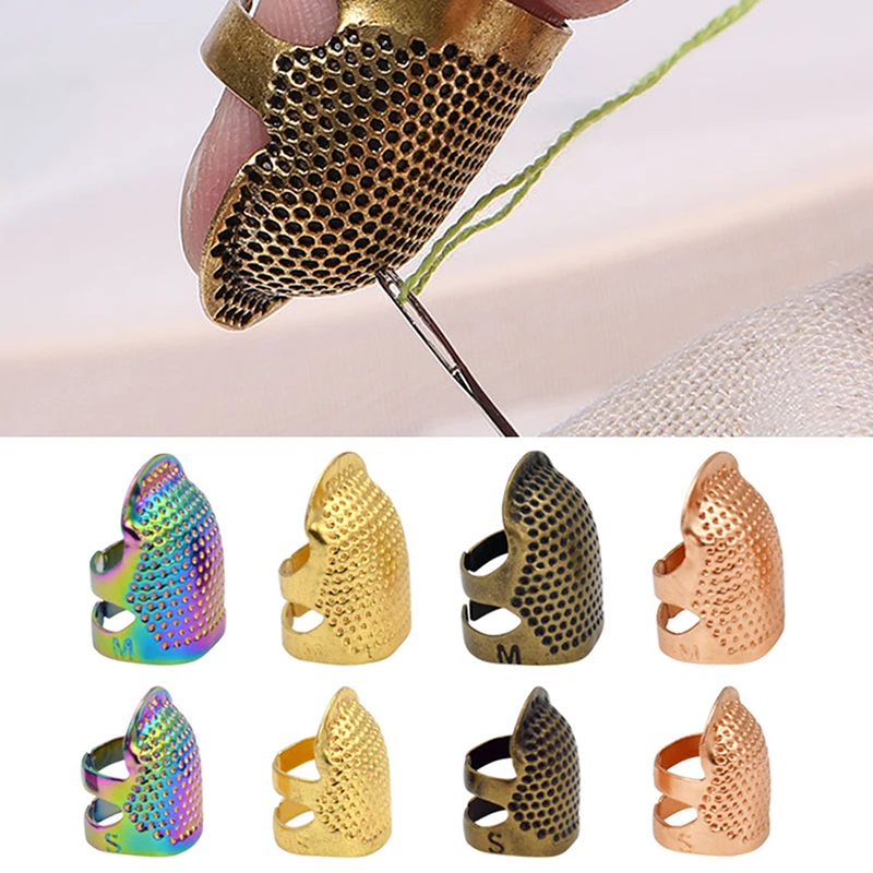 Finger Protector Vintage Gold Needle Thimble Metal Sewing Accessories Handworking Stitching Tools Antique Ring DIY Crafts 1 PC
Finger Protector Vintage Gold Needle Thimble Metal Sewing Accessories Handworking Stitching Tools Antique Ring DIY Crafts 1 PC