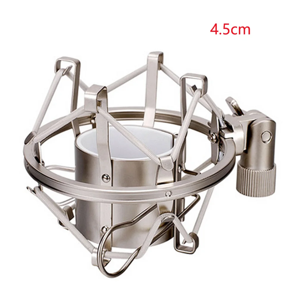 Professional Microphone Shock Mount Locking Knob Reduce Noise Broadcast Clip Studio Recording Mic Holder Spider Condenser
Professional Microphone Shock Mount Locking Knob Reduce Noise Broadcast Clip Studio Recording Mic Holder Spider Condenser