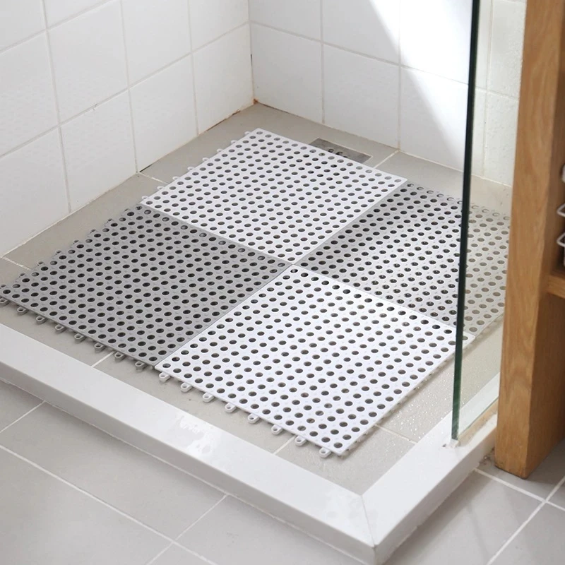Bathroom Non-slip Carpet PVC 30x30cm Square DIY Stitching Hollow Foot Pad Hotel Shower Room Toilet Household Kitchen Floor Rugs
Bathroom Non-slip Carpet PVC 30x30cm Square DIY Stitching Hollow Foot Pad Hotel Shower Room Toilet Household Kitchen Floor Rugs